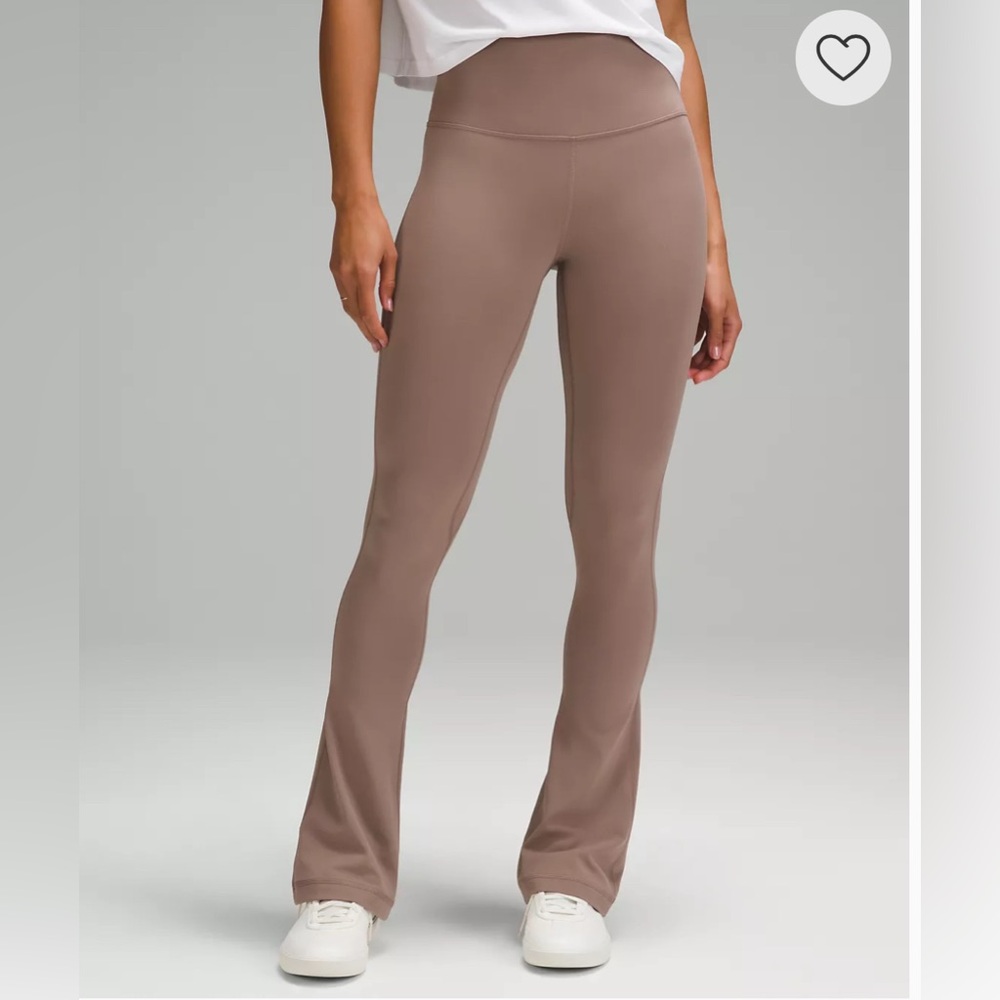 Lululemon Align Mini Flare Leggings | Size 2 | Taupestic